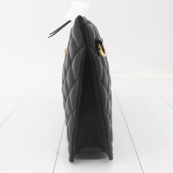 Authentic Versace Quilted Lambskin Leather Pouch and Crossbody - Picture 4 of 17